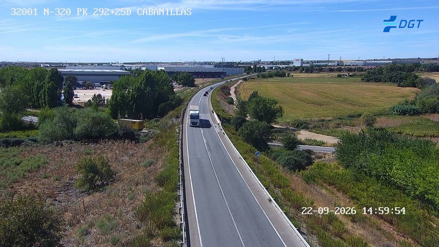 Cámara Guadalajara - N-320 (Km 292.2)