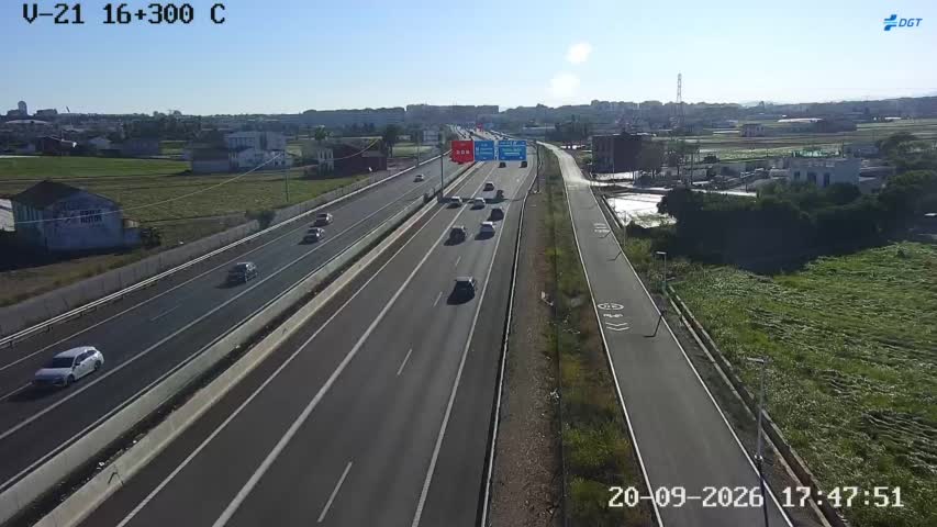 Cámara Valencia Ronda Km 16,3 (V-21)