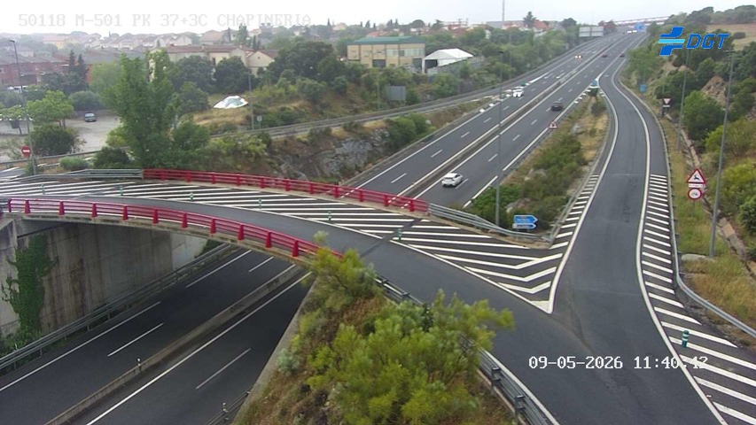 Cámara DGT M-501 PK 37.3 — M-501 km 37.3