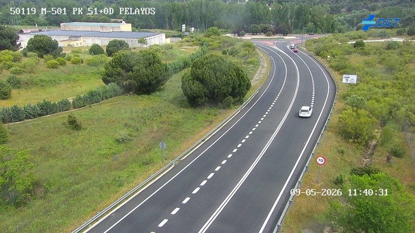 Cámara DGT M-501 PK 51 — M-501 km 51