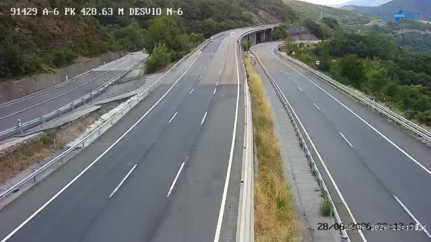 Cámara A-6 Provincia de León KM 428,7