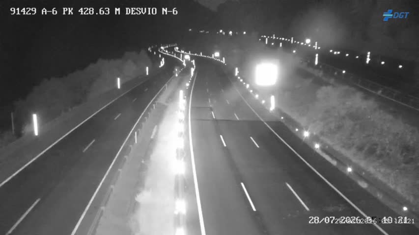 Cámara A-6 Provincia de León KM 428,7