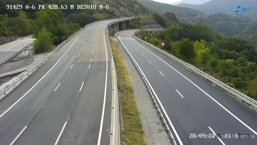 Cámara A-6 Provincia de León KM 428,7