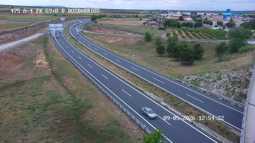 Cámara DGT A-4 PK 69.8 — A-4 km 69.8 → MADRID