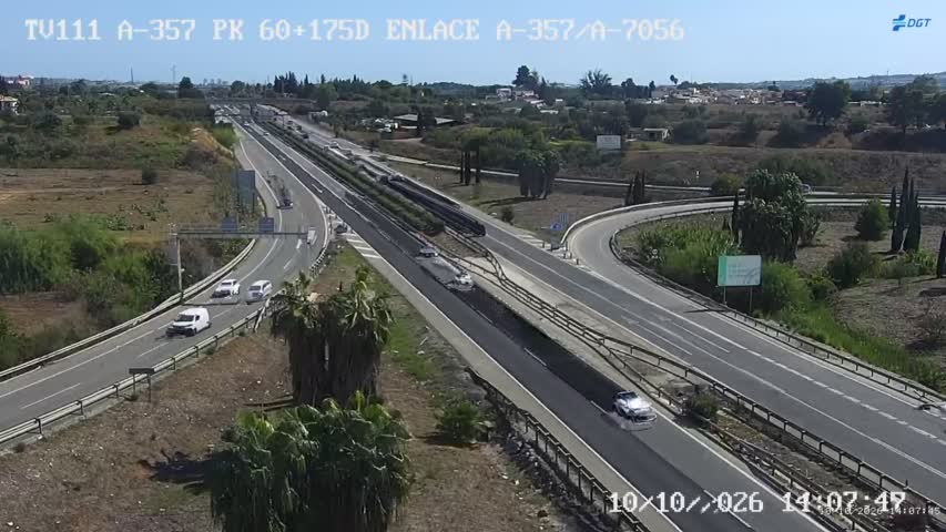 Cámara de tráfico en la A-357, km 60.175
