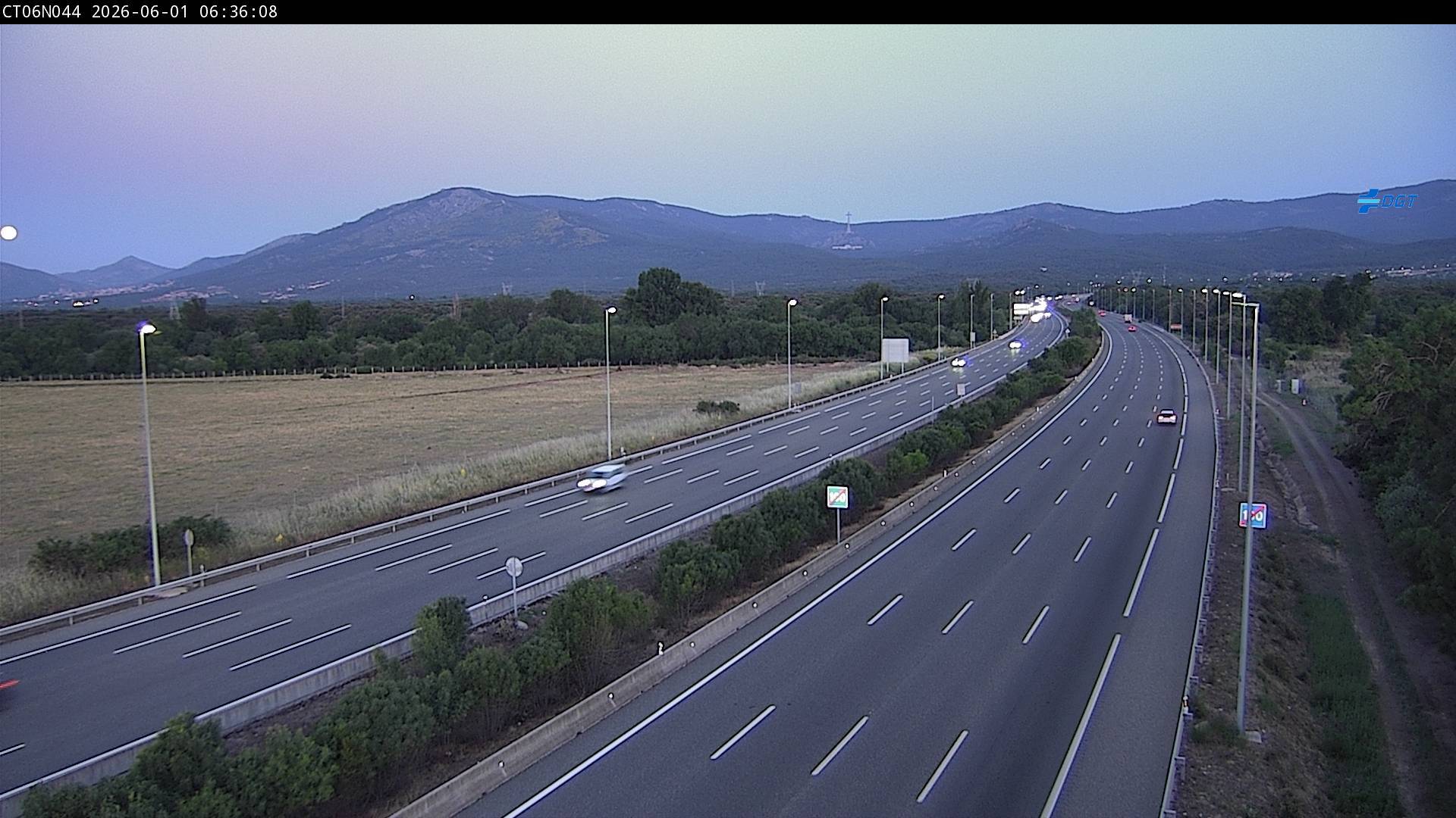 Madrid — AP-6 km 44