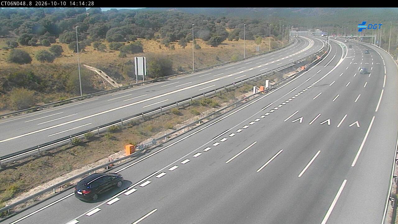 Cámara de tráfico en la AP-6, km 48.8