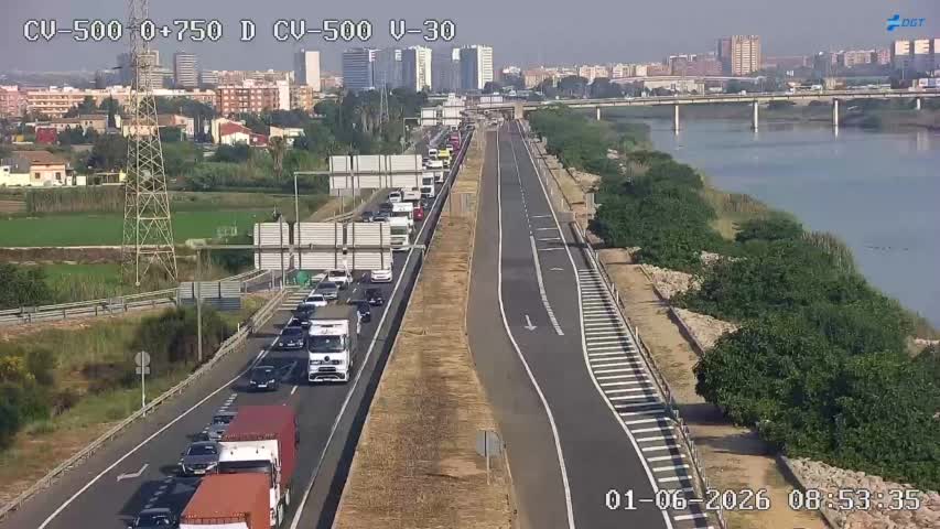 Valencia/València — CV-500 km 1