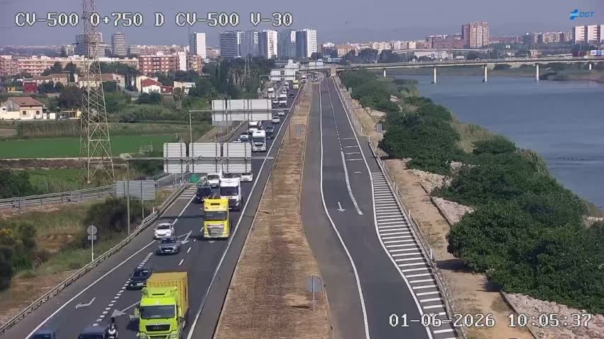 Valencia/València — CV-500 km 1