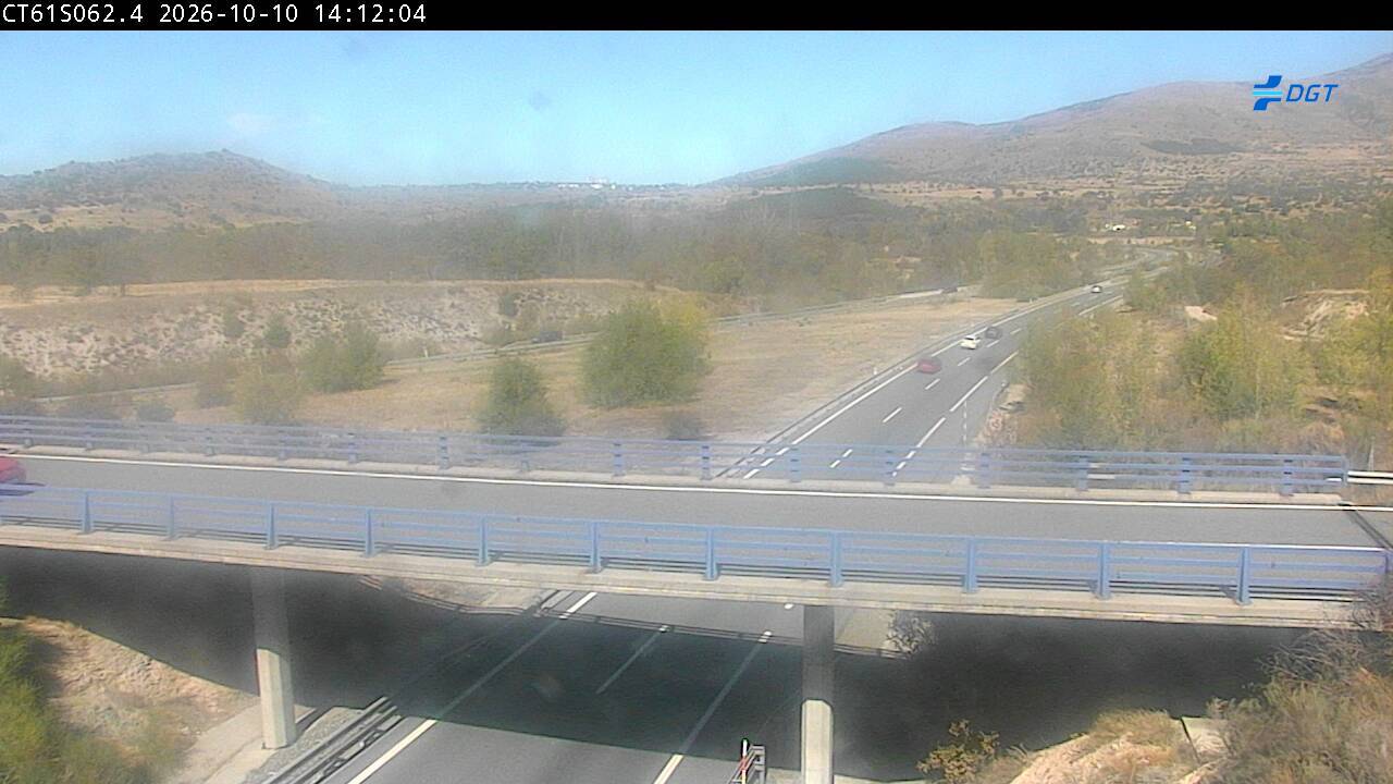 Cámara de tráfico en la AP-61, km 62.4