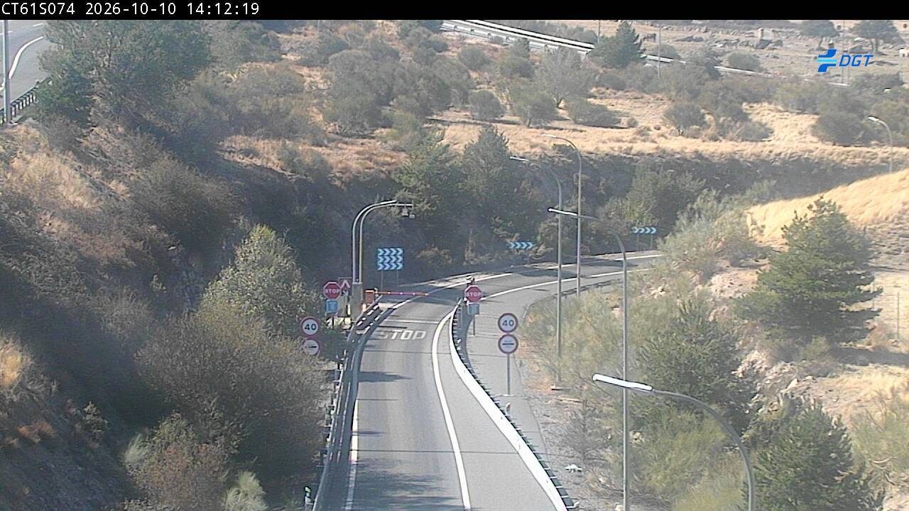 Cámara de tráfico en la AP-61, km 74.0