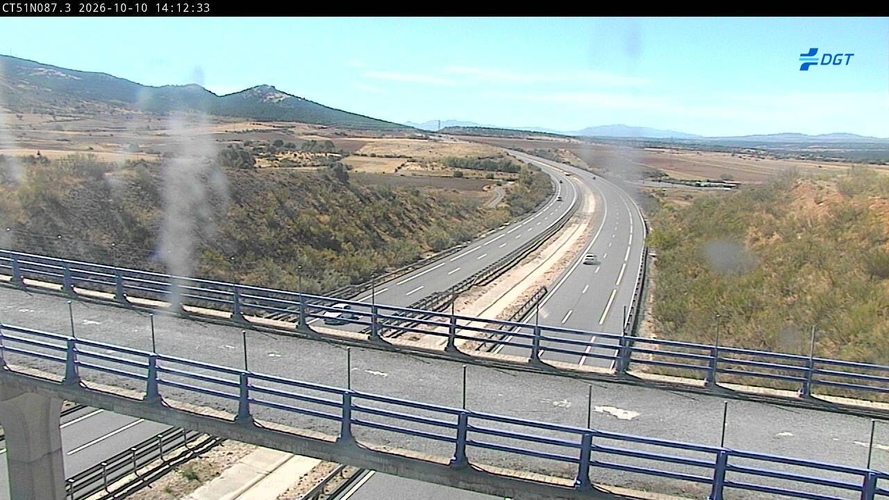 Cámara de tráfico en la AP-51, km 87.3