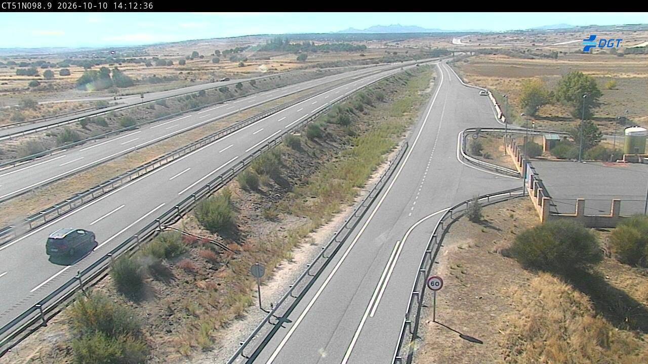 Cámara de tráfico en la AP-51, km 98.9