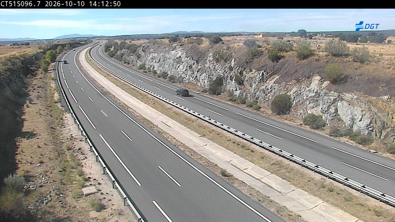 Cámara de tráfico en la AP-51, km 96.7