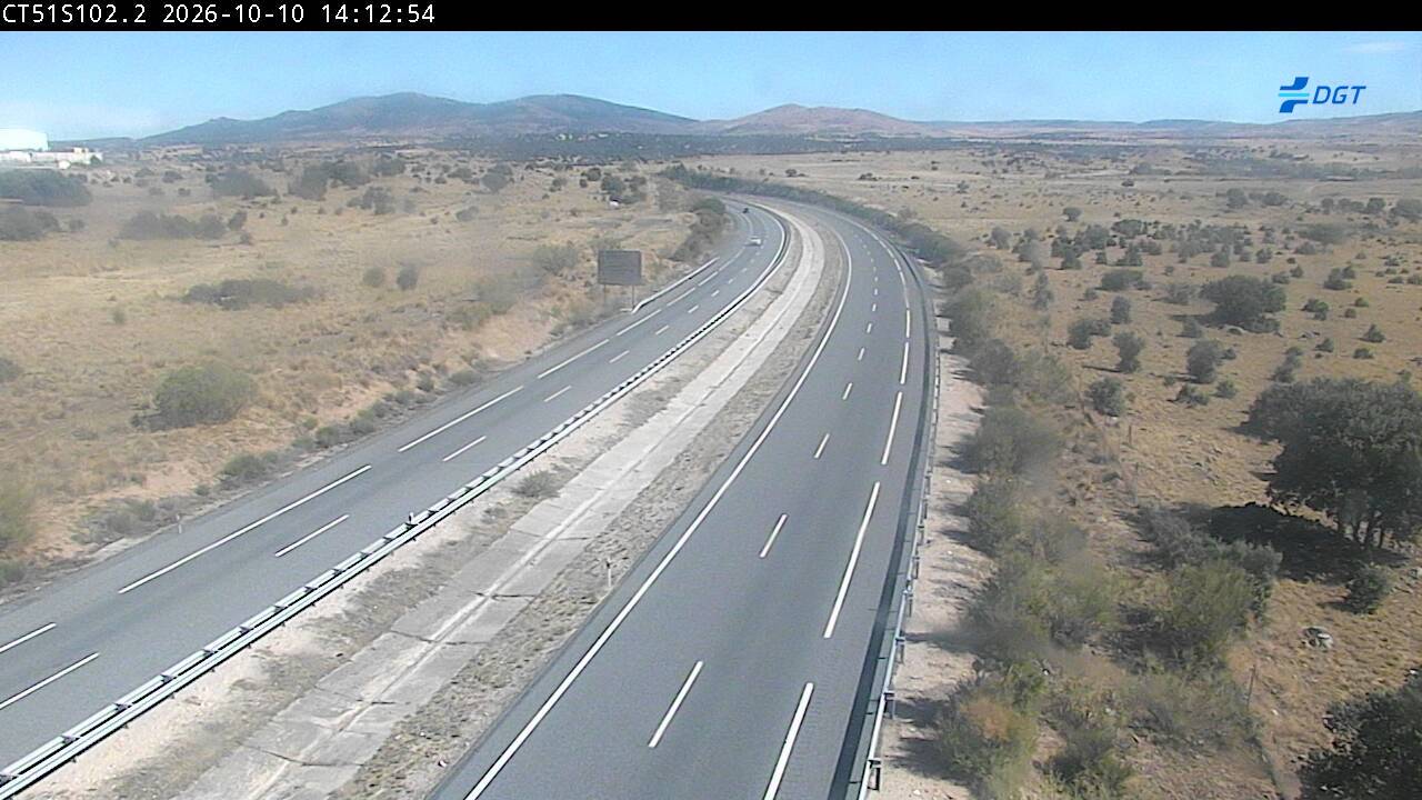 Cámara de tráfico en la AP-51, km 102.2