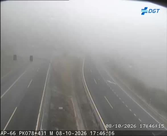 Cámara de tráfico en la AP-66, km 78.431