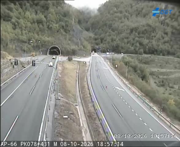 Cámara de tráfico en la AP-66, km 78.431