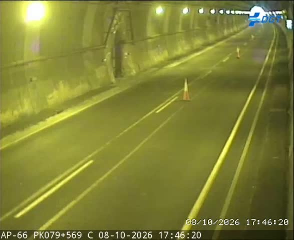Cámara de tráfico en la AP-66, km 79.569