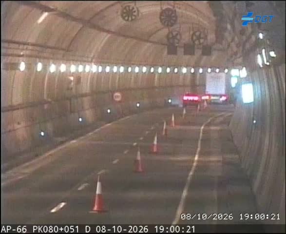 Cámara de tráfico en la AP-66, km 80.051