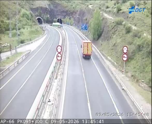 Cámara DGT AP-66 PK 91.3 — AP-66 km 91.3 → LEÓN
