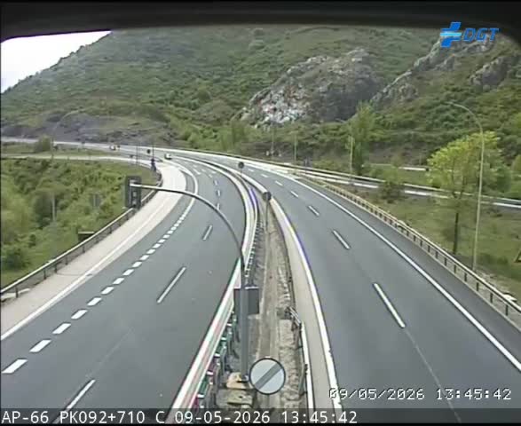 Cámara DGT AP-66 PK 92.71 — AP-66 km 92.71 → LEÓN