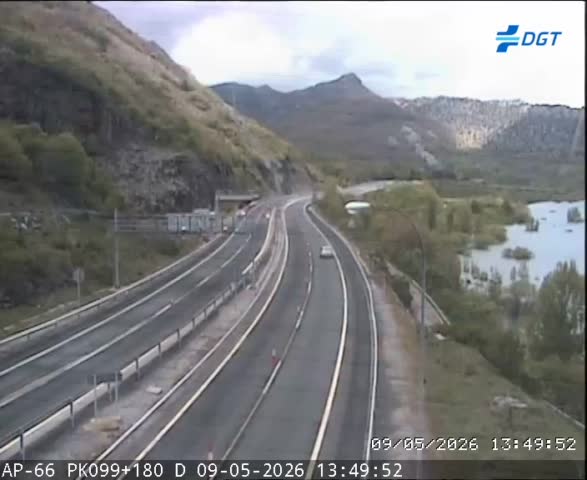 Cámara DGT AP-66 PK 99.18 — AP-66 km 99.18 → GIJÓN