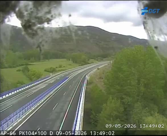 Cámara DGT AP-66 PK 104.1 — AP-66 km 104.1 → GIJÓN