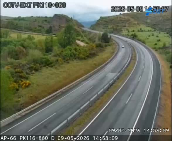 Cámara DGT AP-66 PK 116.86 — AP-66 km 116.86 → GIJÓN