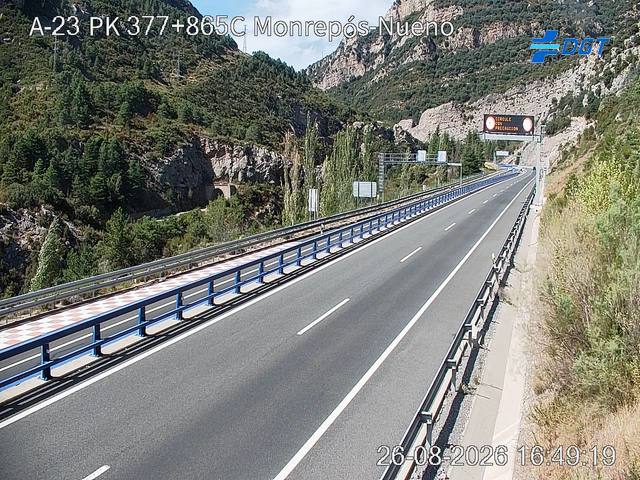 Cámara Arguis (Km 377)