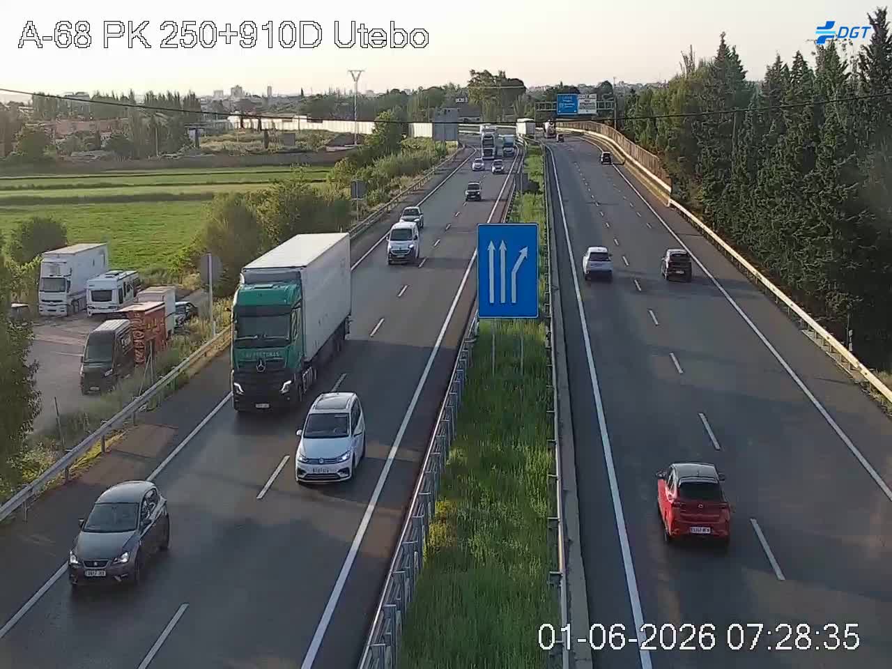 Zaragoza — A-68 km 251