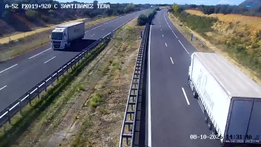 Cámara de tráfico en la A-52, km 19.92