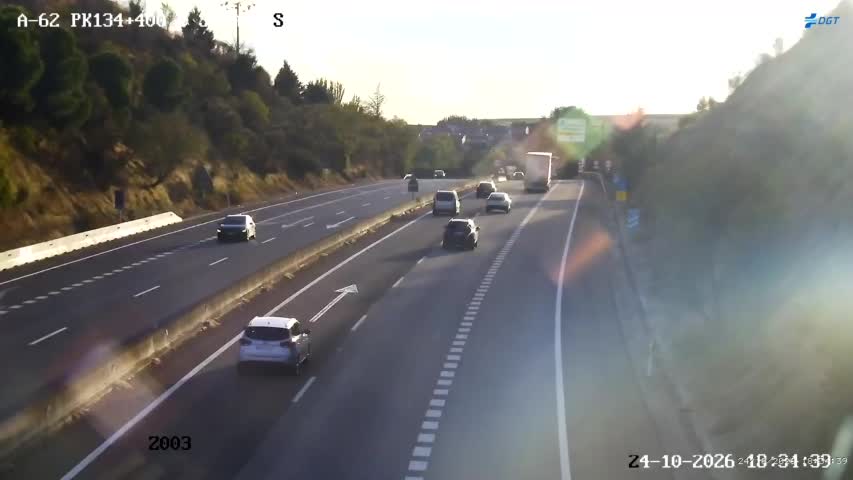 Cámara Valladolid Km 134.4