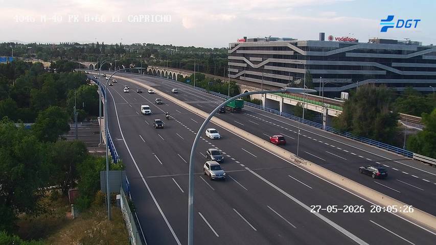 Madrid — M-40 km 9