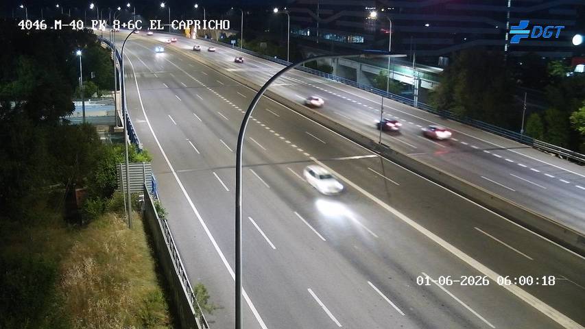 Madrid — M-40 km 9