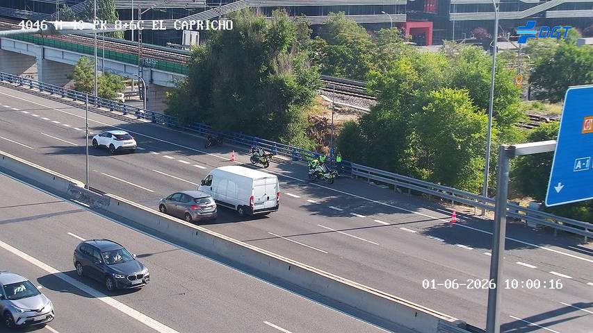 Madrid — M-40 km 9
