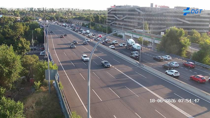 Madrid — M-40 km 9