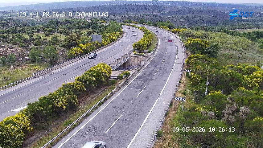 Cámara DGT A-1 PK 56 — A-1 km 56 → MADRID
