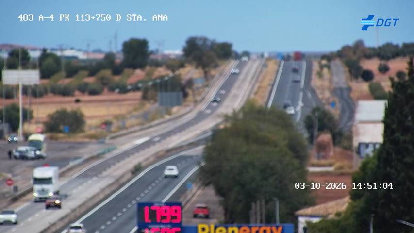 Cámara Puerto Lápice Sur (Km 113.1)