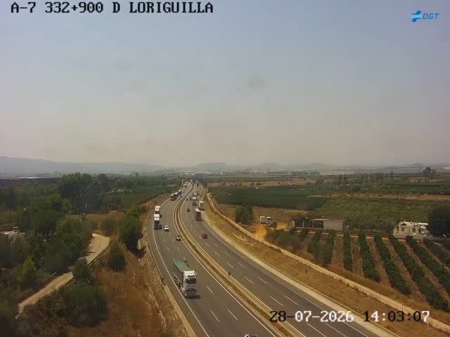 Cámara Valencia Sur Km 332,9 (A-7)