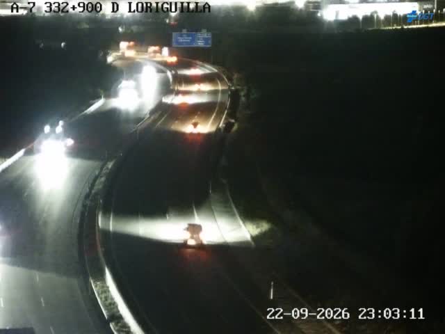 Cámara Valencia Sur Km 332,9 (A-7)
