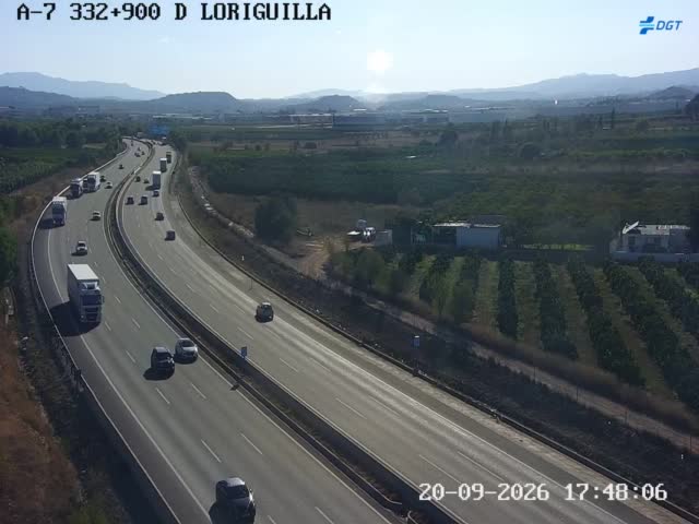 Cámara Valencia Sur Km 332,9 (A-7)