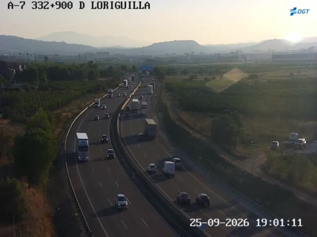 Cámara Valencia Sur Km 332,9 (A-7)