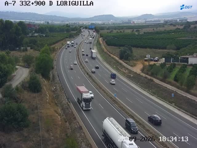 Cámara Valencia Sur Km 332,9 (A-7)