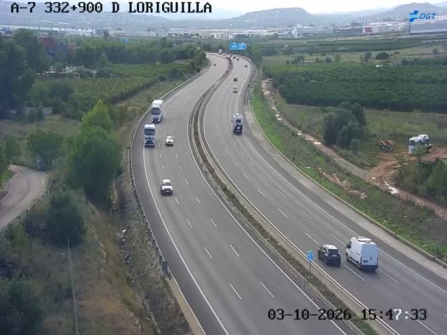 Cámara Valencia Sur Km 332,9 (A-7)