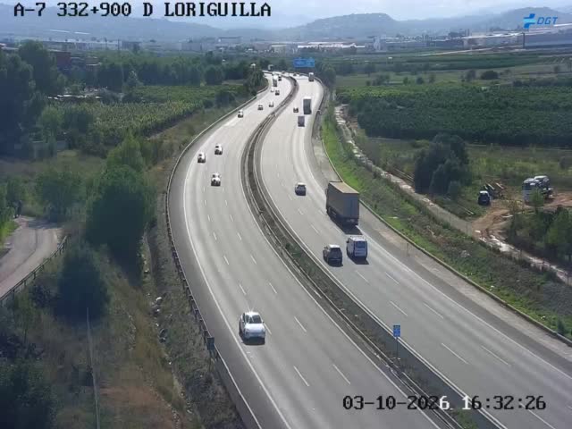 Cámara Valencia Sur Km 332,9 (A-7)