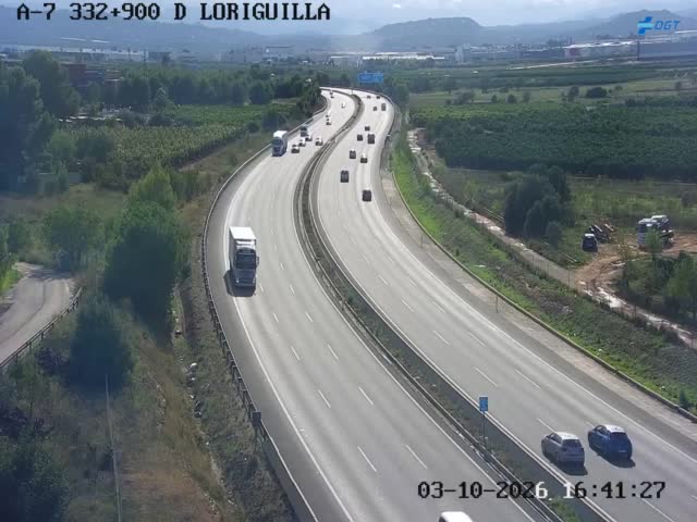 Cámara Valencia Sur Km 332,9 (A-7)