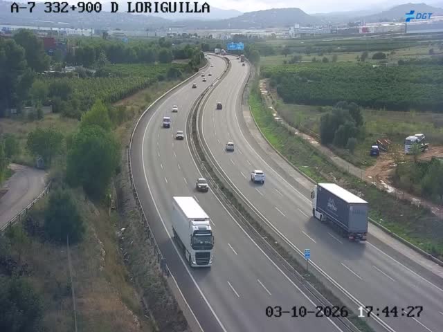 Cámara Valencia Sur Km 332,9 (A-7)