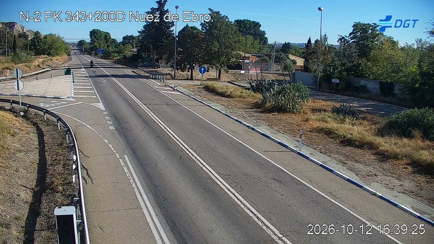 Cámara de tráfico en la N-2, km 343.2