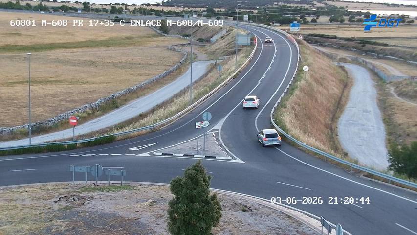 Cámara DGT M-608 PK 17.35 — M-608 km 17.35
