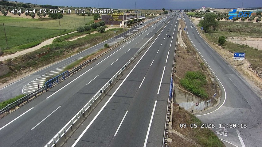 Cámara DGT A-4 PK 56.35 — A-4 km 56.35 → MADRID